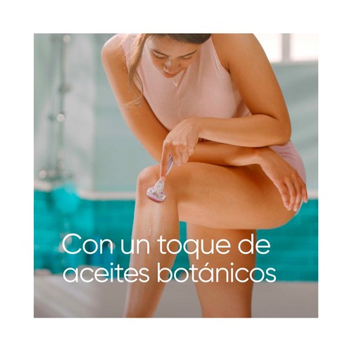 VENUS Breeze de Gillette Maquiniila depilación femenina + 4 cabezales de triple hoja.