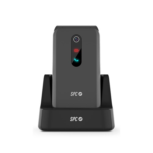 Teléfono senior SPC Stella 3 2339N, color negro, 4G, 2,8" (7,11cm).
