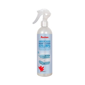 PRODUCTO ALCAMPO Ambientador de hogar y tejidos ropa limpia 400ml