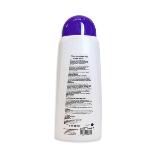 MISTER DOG Champú acondicionador especial para perros yorkshire 250 ml.