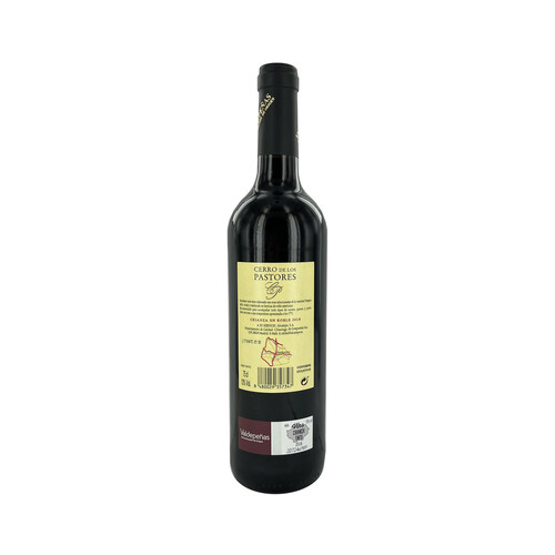 CERRO DE LOS PASTORES  Vino tinto crianza con D.O. Valdepeñas botella de 75 cl.