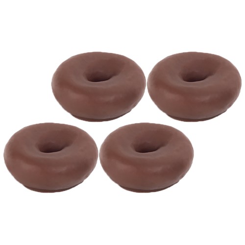 Hoops cubiertos de chocolate, 4 uds, 220g.