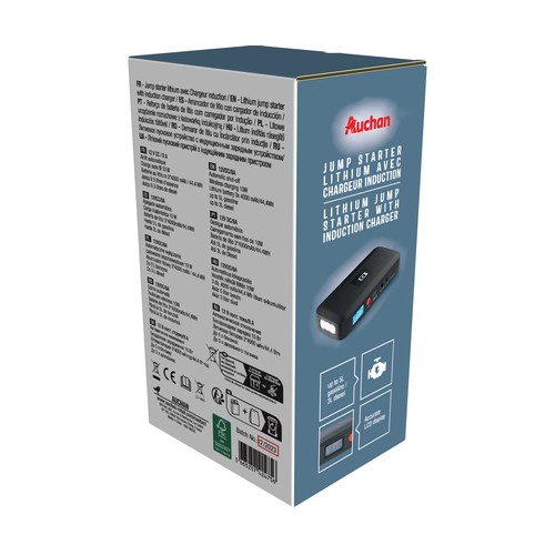 Mini arrancador de batería con bolsa 12 V-350 A AUCHAN.