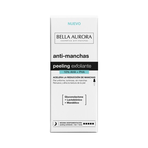 BELLA AURORA Peeling exfoliante con acción anti-manchas 30 ml.