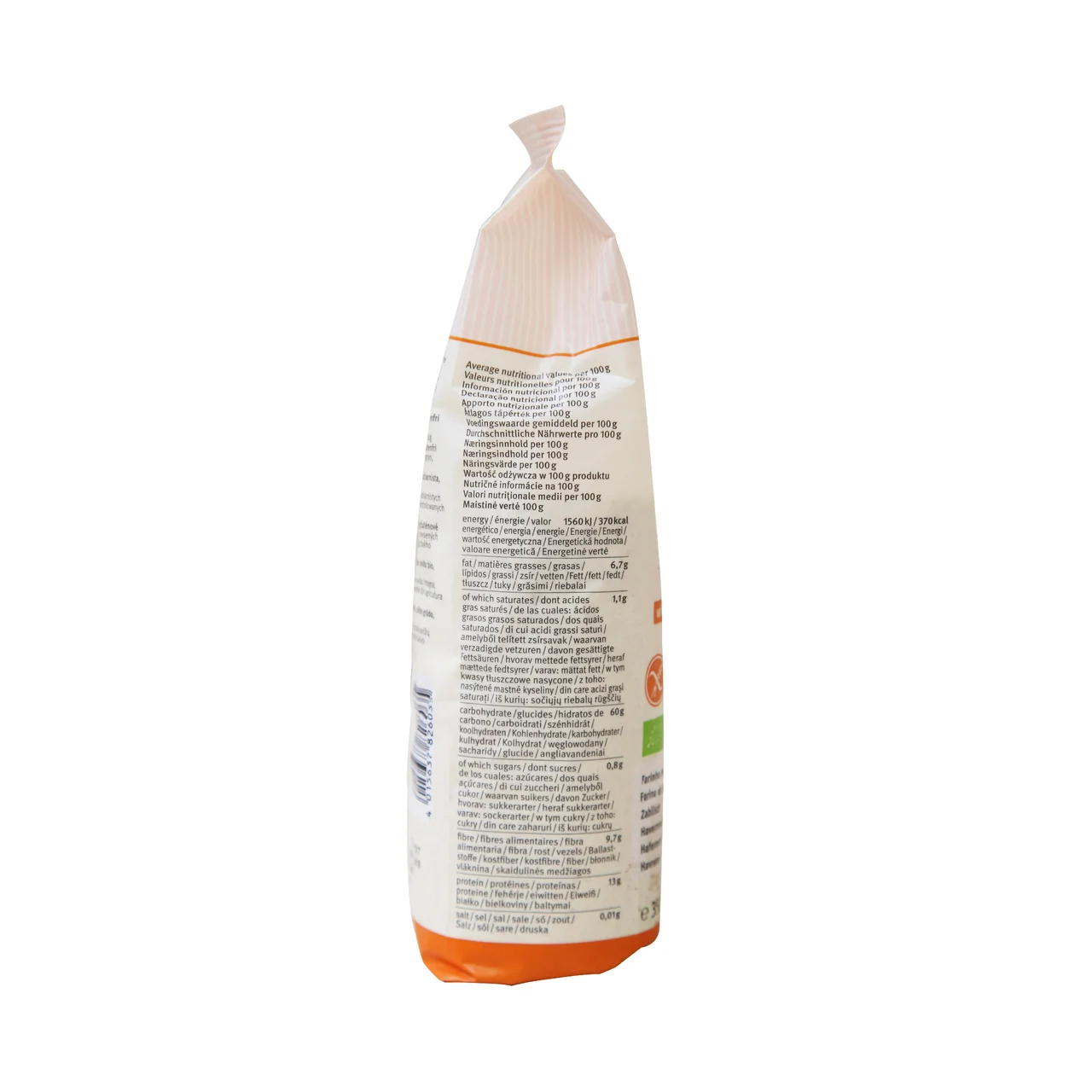 Harina de avena sin gluten bio 350 g.