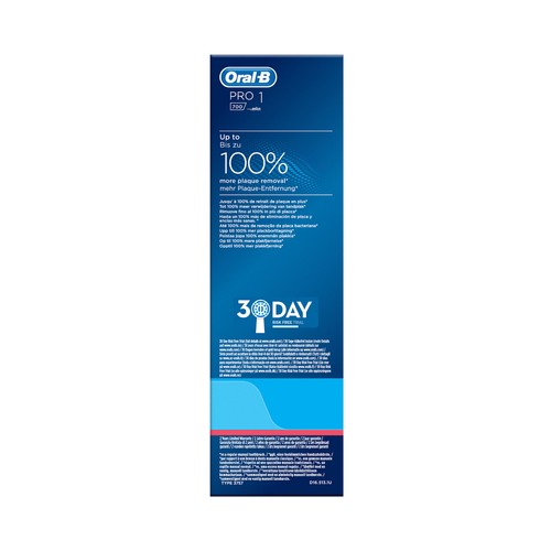 ORAL-B Cepillo de dientes eléctrico recargable con tecnología de Braun ORAL-B Pro 700.