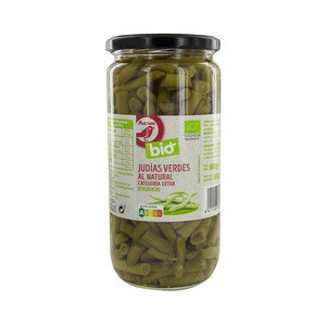 Imagen de ALCAMPO ECOLÓGICO Judías verdes extra al natural ALCAMPO ECOLÓGICO tarro de 355 g.