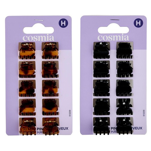 COSMIA Pinzas de pelo de tamaño pequeño 10 uds.