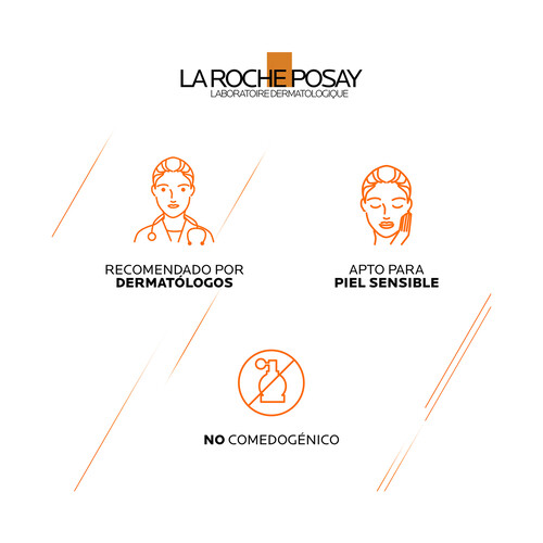 LA ROCHE POSAY Crema solar protectora con tono, antimanchas y unificadora del tono con FPS 50+ (muy alto) LA ROCHE POSAY Anthelios pigment correct 50 ml.