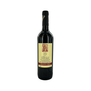CERRO DE LOS PASTORES  Vino tinto crianza con D.O. Valdepeñas botella de 75 cl.