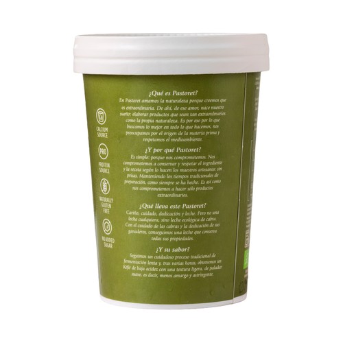PASTORET Kéfir ecológico de cabra 500 g.