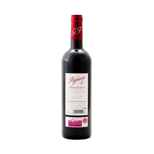 FIGUERO 4 Vino tinto Roble Ribera del Duero FIGUERO 4 Botella de 75 Centilitros