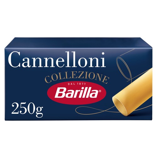 BARILLA Pasta Gourmet La Collezione Cannelloni N.88 (Canelones) 250 g.