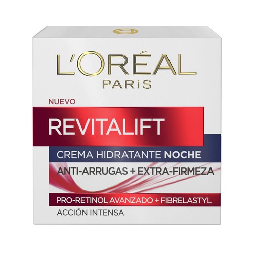 L´ORÉAL PARIS Revitalift 50 ml Crema de noche antiarrugas con Pro-Retino.