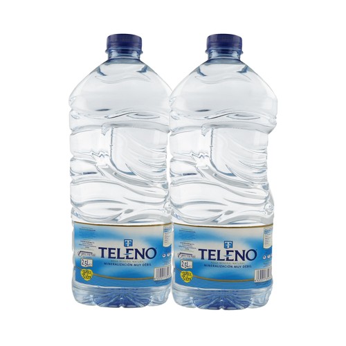 Agua mineral TELENO 2 uds. x 2,5 l.