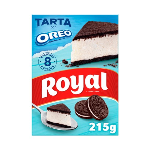ROYAL Preparado para tarta de Oreo ROYAL 215 g.