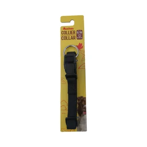 PRODUCTO ALCAMPO Collar de perro (1.5 cm.) negro, para perros S/M 32 - 40 cm.
