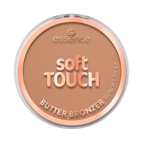 ESSENCE Touch butter bronzer tono 10 Whipped buttercup marrón claro Bronceador en polvo mate.