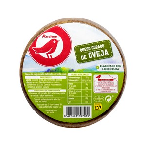 Imagen de AUCHAN Queso de oveja curado mini Producto Alcampo