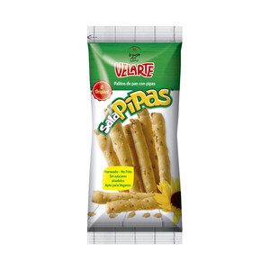 Imagen de VELARTE Palitos de pan crujiente con pipas 65 g.