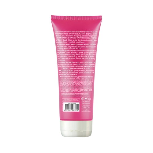 E"LIFEXIR Gel escultor y reafirmante multiactivo, espcial zona de gluteos E"LIFEXIR Culo-10 200 ml.