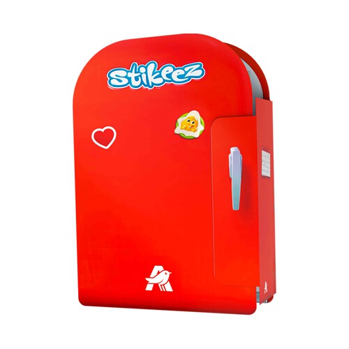 Nevera álbum coleccionable Stikeez, PRODUCTO Alcampo