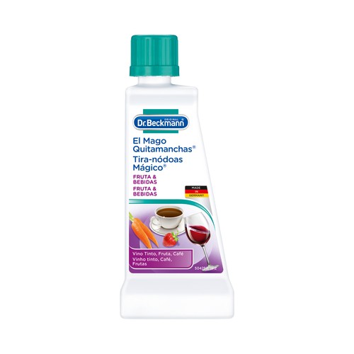 DR. BECKMANN Quitamanchas especial para manchas de frutas, vino tinto y café 50 g.