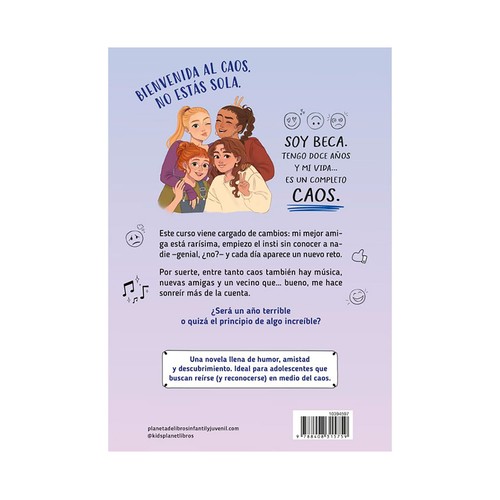 El caos de beca 1. El primer día de mi nueva vida. Raquel Diaz. DESTINO INFANTIL & JUVENIL