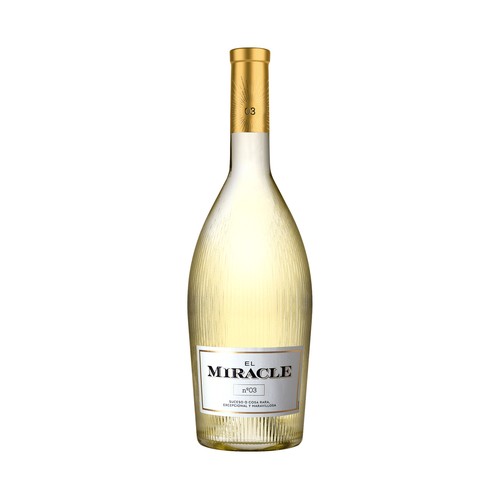 EL MIRACLE Nº 3 Vino blanco con D.O.P. Utiel - Requena botella 75 cl.