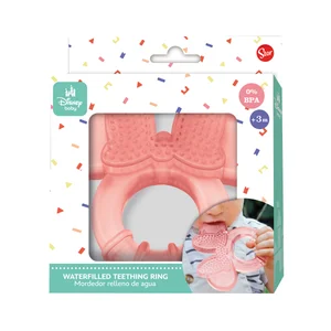 Mordedor de agua de Minnie, para bebés, DISNEY.
