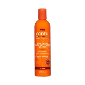 CANTU Crema hidratante activadora de rizos, con manteca de karite 355 ml.