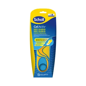 SCHOLL Gel activ Plantillas talla l (40 - 46.5) de uso diario 2 uds.