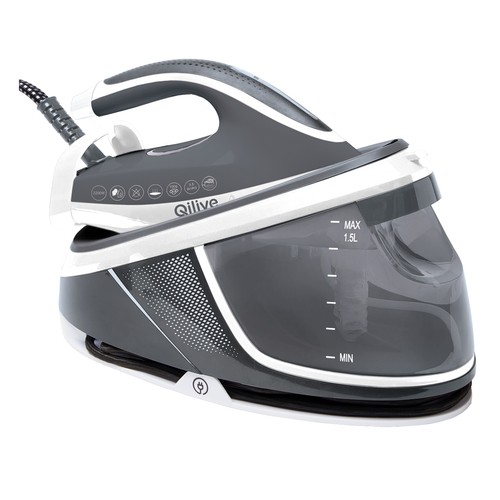 Centro de planchado QILIVE Q.5702, 3000W, presión 8 bar, depósito 1,4L