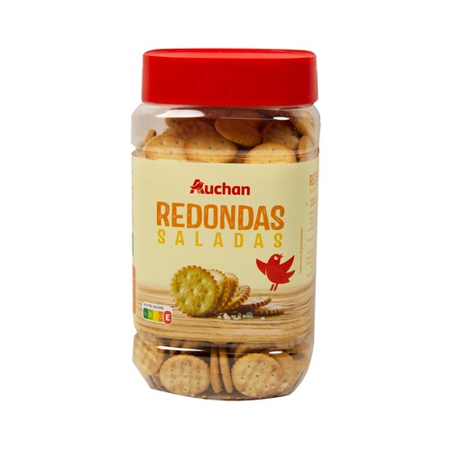Galletas saladas redondas PRODUCTO ALCAMPO 350 g.