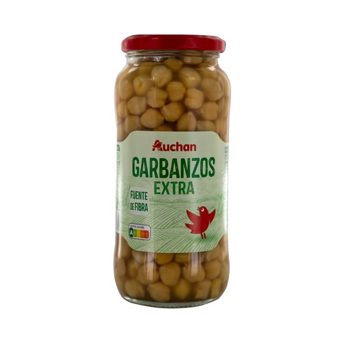 Garbanzos cocidos PRODUCTO ALCAMPO 400 g.