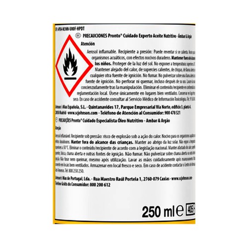 PRONTO Limpiamueble, revitalizante PRONTO 250 ml