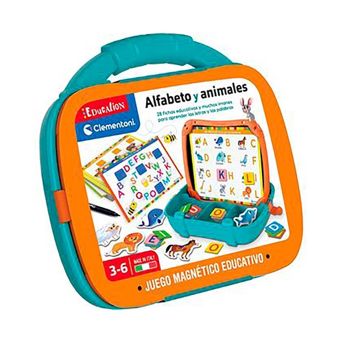 Clementoni Maletín magnético Alfabeto. 3-6 años. CLEMENTONI