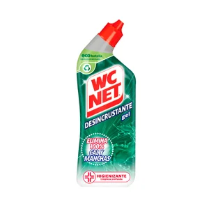 WC NET Gel limpiador WC desincrustante  800 ml.