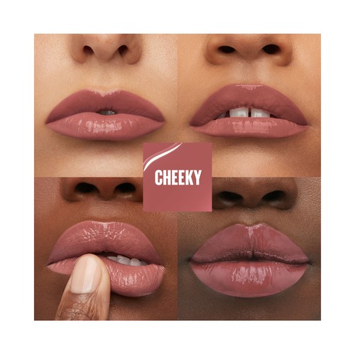 MAYBELLINE  Superstay vinyl ink , tono 035 Cheeky  Lápiz de labios en tinta líquida con acabado efecto vinilo.