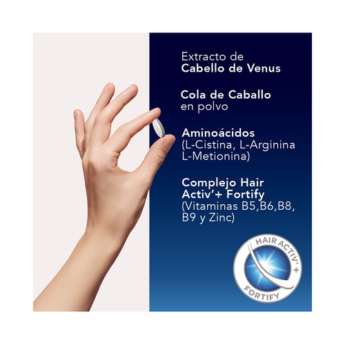 ARKOPHARMA Forcapil Tratamiento anticaida del cabello y fortificador de uñas en cápsulas 30 uds.