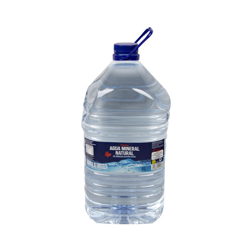 Agua mineral PRODUCTO ALCAMPO garrafa de 8 l