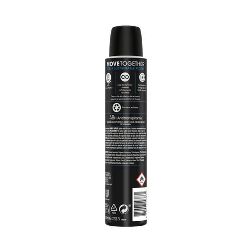 REXONA Desodorante en spray para hombre con secado rápido REXONA Cobalt dry 200 ml.