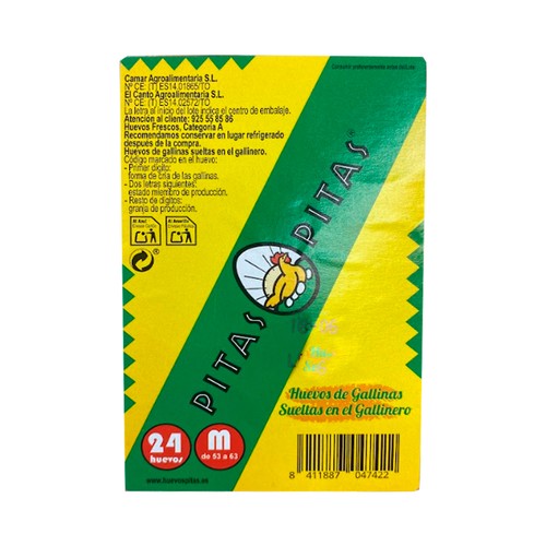 PITAS Huevos de gallinas sueltas en gallinero M doc