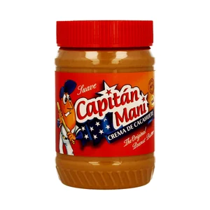 CAPITÁN MANI Crema de cacahuete suave 510 g.