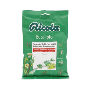 Imagen de RICOLA Caramelos eucalipto con hierbas suizas, sin azúcar, 70 gr.