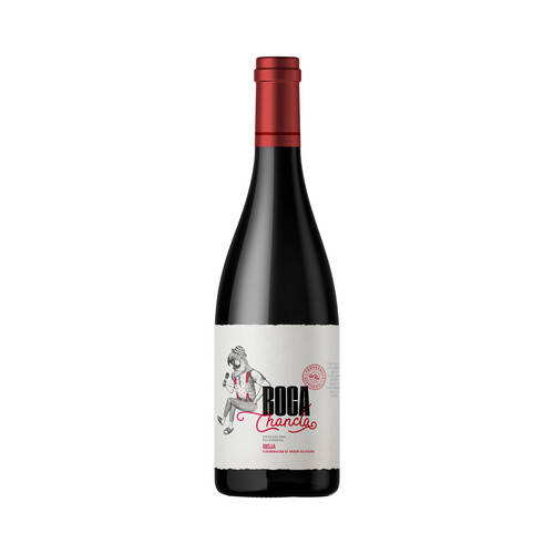 BOCACHANCLA  Vino tinto envejecido en bodega, con D.O. Ca. Rioja BOCACHANCLA botella de 75 cl.