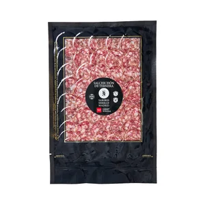SABORES SIERRA DE MADRID Salchichón de ternera cortado en lonchas 80 g.
