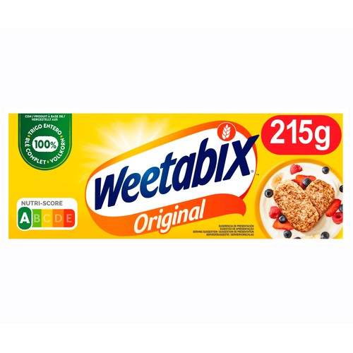 WEETABIX Cereales de fibra 215 g.