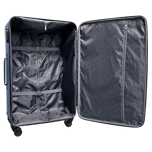 Trolley flexible de 75cm, 8 ruedas, color gris, AIRPORT.