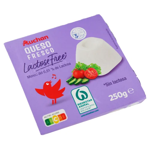 Mozzarella sin lactosa 150g